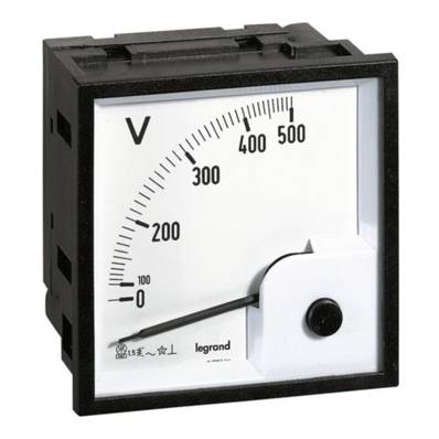 Voltmetre 500v fut carre