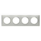 LEGRAND Dooxie Plaque 4P Aluminium