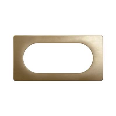 Plaque 4 A 5 Mod Bronze Satine