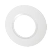 LEGRAND Dooxie plaque 1 poste rond blanc