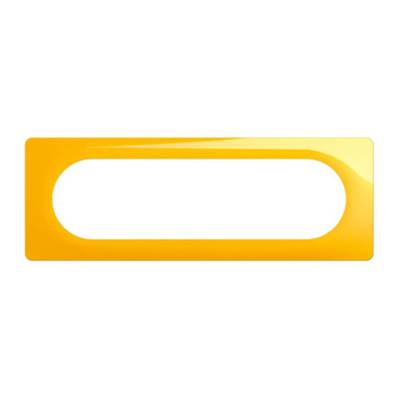 Plaque 6 A 8 Mod Jaune Safran