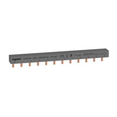 Prong busbar 2P on 3 phases 6m