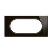 Plaque 4A5 Mod Verre Onyx Noir