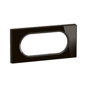 Plaque 4A5 Mod Verre Onyx Noir