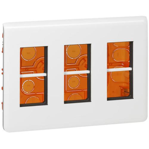 LEGRAND Mosaic poste encastrée 2x3 postes