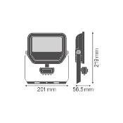 Projecteur LEDVANCE 27W et 41W 4000K avec détecteur